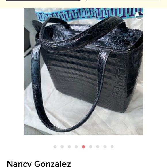 Nancy Gonzalez crocodile  handbag - Picture 7 of 8